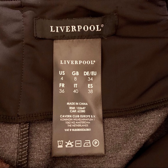 LIVERPOOL HI RISE LEOPARD REESE SKIRT - Picture 7 of 8